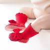 Infant Baby Girls Socks Shoes, Cute Bow Socks Non-slip Socks Soft Lightweight Floor Socks