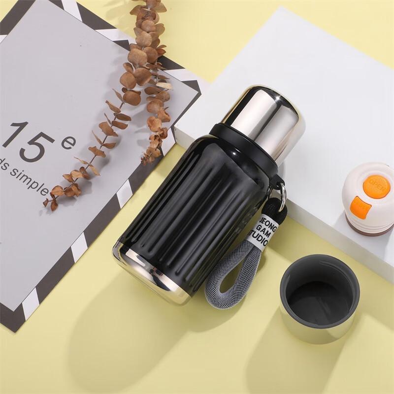 Zhiyue 316 Stainless Steel Mini Portable Pop-up Lid Insulated Mug
