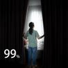 Solid Color Full Blackout Punch-Free Curtain Thickened Easy Install Self-Adhesive Shading Drape for Door Window Decor