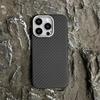Applicable To IPhone 16 Track Kevlar Carbon Fiber Magnetic Phone Case Apple 15promax Anti Fall Protection Case
