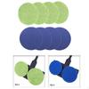 8Pcs Round Mop Replacement Pads 6.5inch Floor Cleaning for Electric Rotary Hardwood Tile