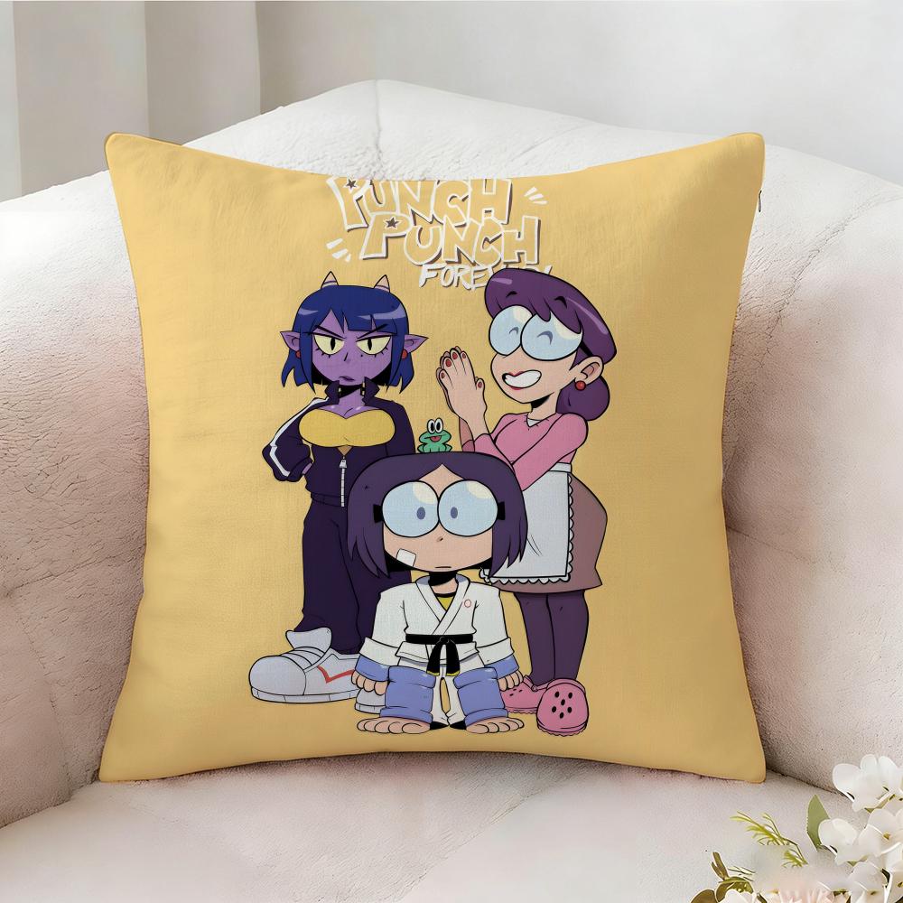 Punch PPunch Forever ANIME Pillow Case Pillowcase Doublesided Printed Sofa Cushion Bedroom Headboard Pillow