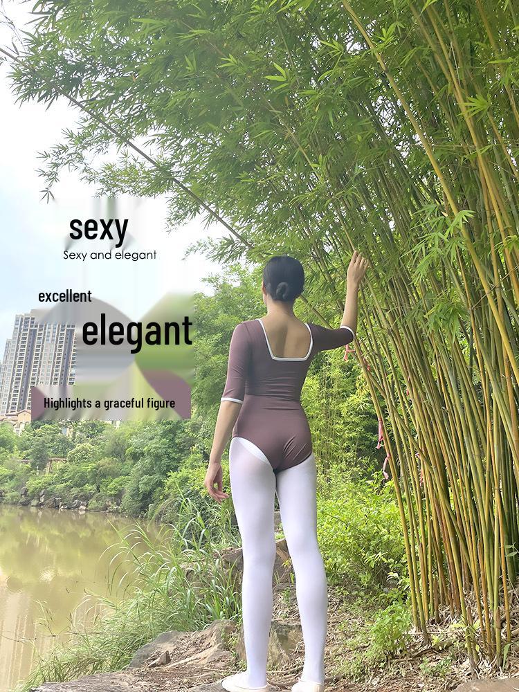 

Женская весенне-летняя одежда для балета для практики Large