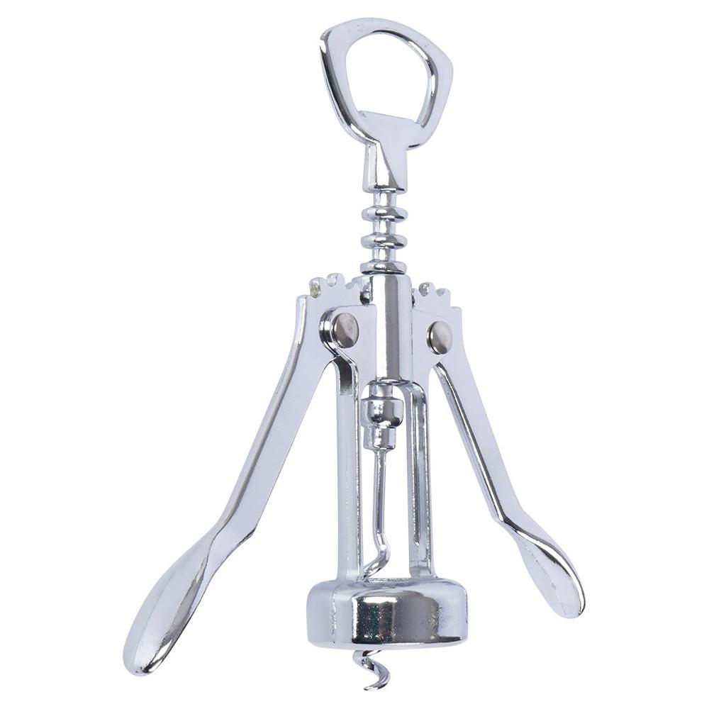 Steel wine corkscrew 17 cm