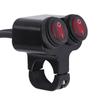 Handlebar Light Control Button With LED Indicator Motorcycle Handlebar Control Replacement For Night Riding City Touring Urban
