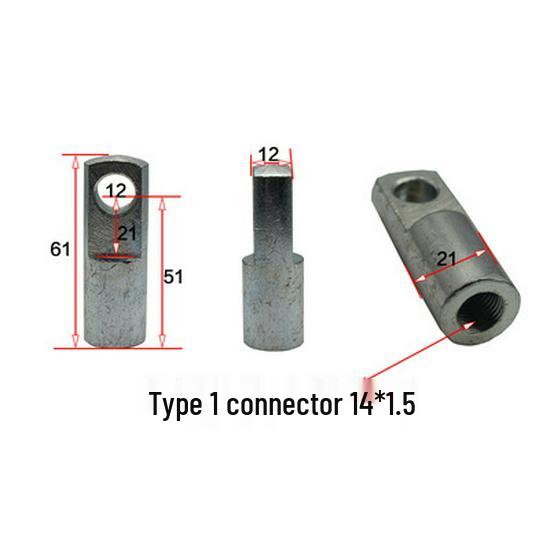 Y-Connector Hydraulic Tie Rod Cylinder Cast Steel Welded Fisheye Y-Fitting HOB I Type