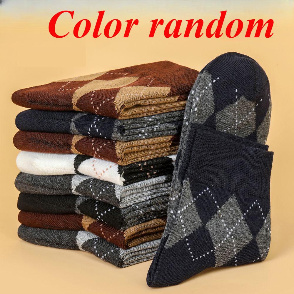 

1/3/5/10 пар мужских носков с клетчатым узором в корейском стиле, модные универсальные ретро-носки, удобные повседневные носки средней длины 5 pairs