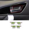 Silver Steel Interior Door Bowl Cover Trim For Mitsubishi Eclipse Cross 18-2023
