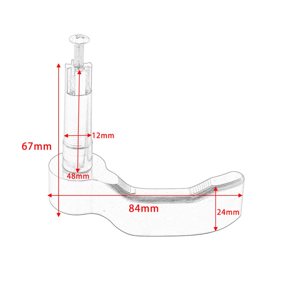 Aluminiumlegierung Hebel ATV Ersatz Anpassbare Farben Einfache Installation ATV Gashebel Ersatz Motorradzubehör