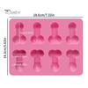 Non Stick Cake Mold Flexible Food Grade Unique Sexy Penis Ice Cube Mold Household Supplies