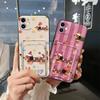 Fashion Design Dirt-resistant Phone Case For iphone 12 Mini/ip12Mini Soft case Anti-knock Cartoon Card sleeve Silicone