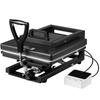 Hybrid Heat Press, 380 X 380 Mm, 5-in-1 Multifunction, Heat Up Fast and Even, All-New Patented Design, Easy To Control, Sublimation Press Machine for