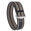 Premium Ribbed Watch Band Deployant Clasp Nylon 20mm 22mm Watch Strap for Omega Folding Buckle Watchband Sport Wristband For Men
