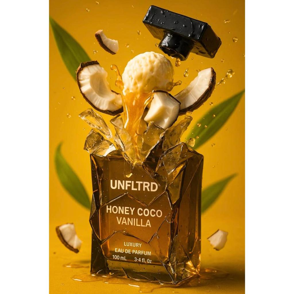 Honey Coco Vanilla Perfume | Eau De EDP 100 ML | Long Lasting Unisex Perfume |