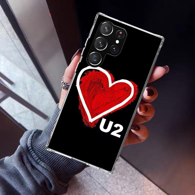 Band U-U2 Rock Phone Case For Samsung Galaxy S26 S25 Edge S24 S23 Ultra S22 Plus S21 S20 FE Soft TPU Back Cover Funda Galaxy S25