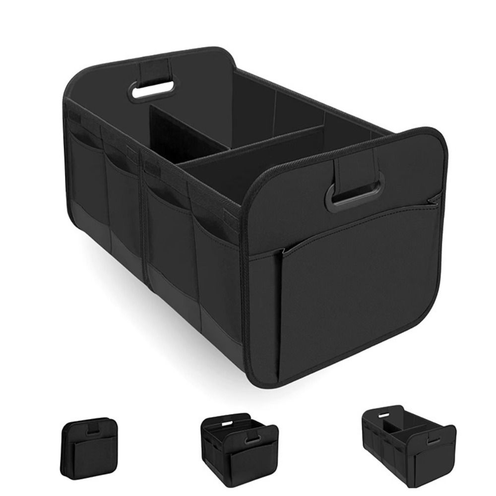 Collapsible Car Trunk Organizer Oxford Container Box Car Storage Organizer  Car Accessories