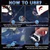 Windshield Crack Repair Tool Chip Kit, Car Kit for Glass Repair, Do It Yourself Fix DIY Small Chips Star Bullseye Minor Damage