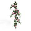 1.5m Artificial Rose Vine Hanging Flowers Artificial Hanging Plants Hanging Plants Artificial Flower for Home Room Garden Wedding Indoor Outdoor Decor