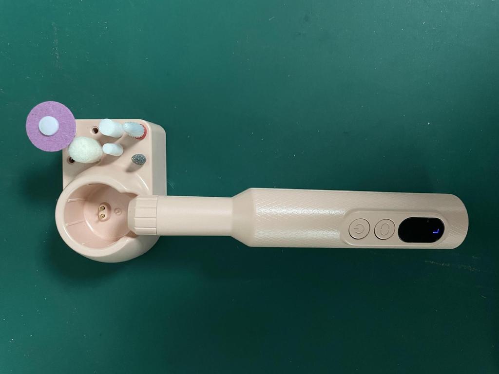 Electric Nail Polisher with Display Screen