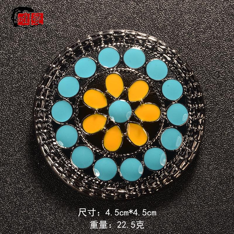 

Корсаж V-образный вырез Жемчужная брошь Юбка Свитер Ципао Костюм Пальто Пуговица Брошь Атмосферная Личность