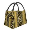 Yayoi Kusama Kürbis Abstrakte Kunst Isolierte Lunchtasche Bento Aufbewahrung Lebensmittelboxen Behälter Kühler Thermische Lunchbox Tragetasche