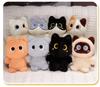 Cute Kitten Plush Toy - Comfort Doll for Girls and Desk Companion