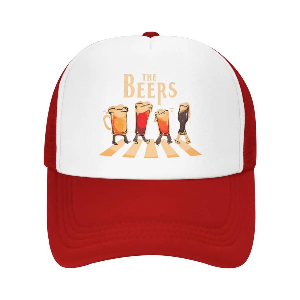 Custom The Beers Baseball Cap for Unisex Women Breathable Trucker Hat Outdoor Snapback Hats