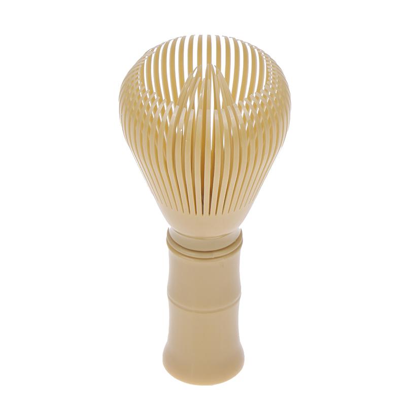 

Традиционный многоразовый смоляной венчик для матча Часэн Безопасный для мытья в посудомоечной машине Венчик для матча Для приготовления порошка зеленого чая матча жёлтый