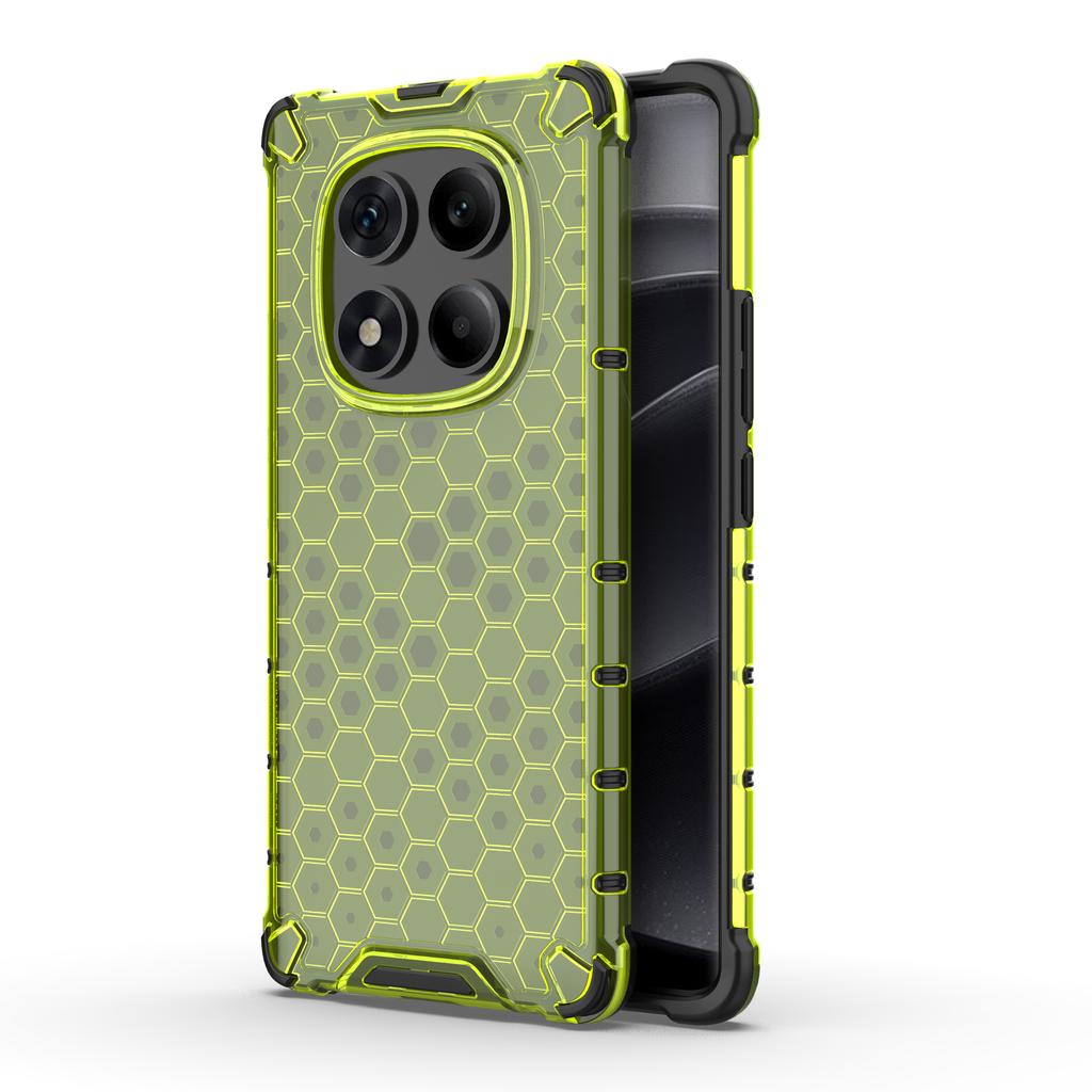 Vojenský pancéřový kryt Honeycomb Hybrid pro Redmi K80 K70 Note 14 A3 13C Turbo 4 Xiaomi Poco X7 Pro Ultra Průsvitný tvrdý kryt