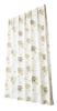 Univer Blackout 100cm Wide X 200cm Set of 2 Drapes, Hatch, Green, Long,