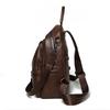PU Backpack Women's Outdoor Travel Backpack Multi-function Shoulder Bag
