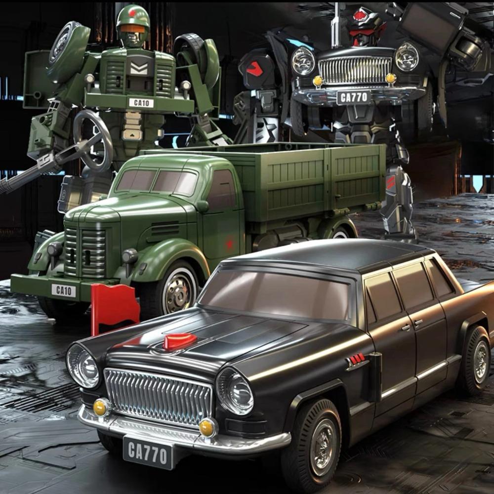 IN STOCK BMB AOYI New COOL 21cm Transformation Movie Toys KO Robot Car Anime Model Action Figure Kids Boy Gift H6001-3 6022A