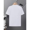 European Sizes Boys And Girls Can Enjoy This Trendy And Lively Casual Sports T-Shirt. It Features a Round Neck, Quick-Drying, And Breathable Fabric