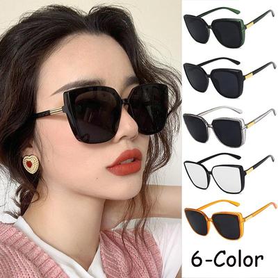 Koreanische Mode-Sonnenbrille, Damenmode, Katzenaugen-Sonnenbrille, UV400