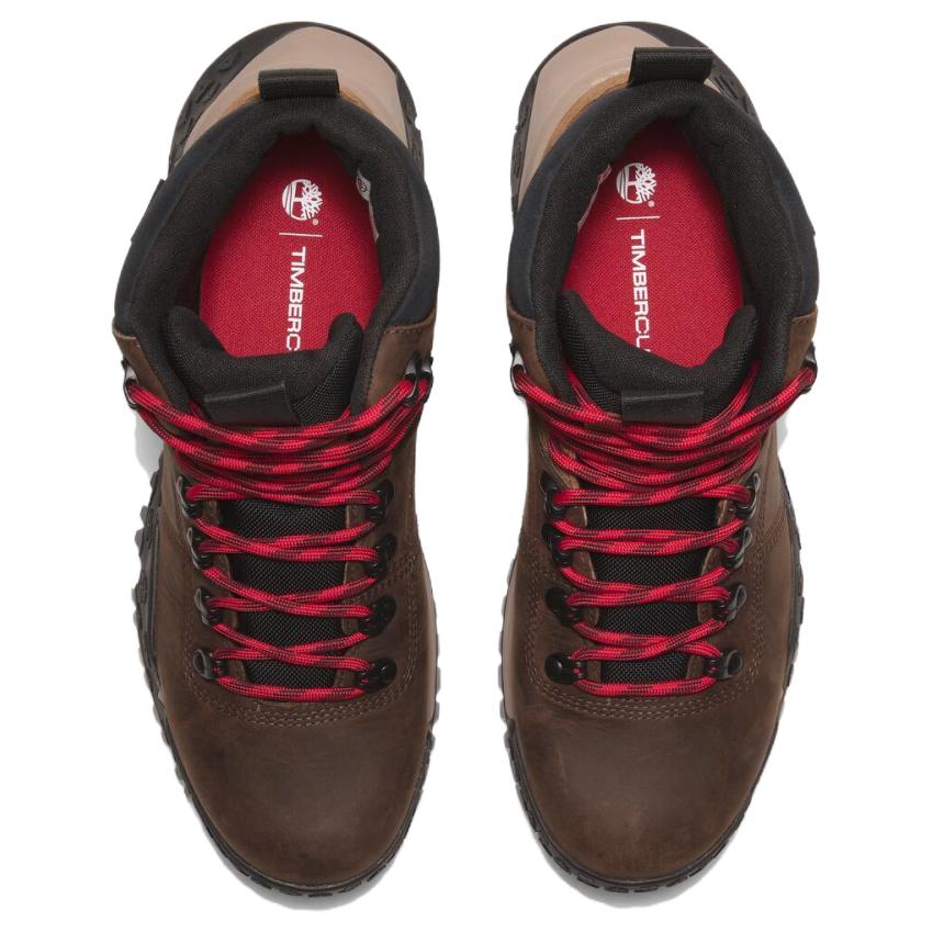 Timberland Motion Scramble Scarpe da Trekking Mid-Top Comode Antiscivolo Resistenti da Uomo Scarpe da Trekking Marroni TB0A6CENEM41