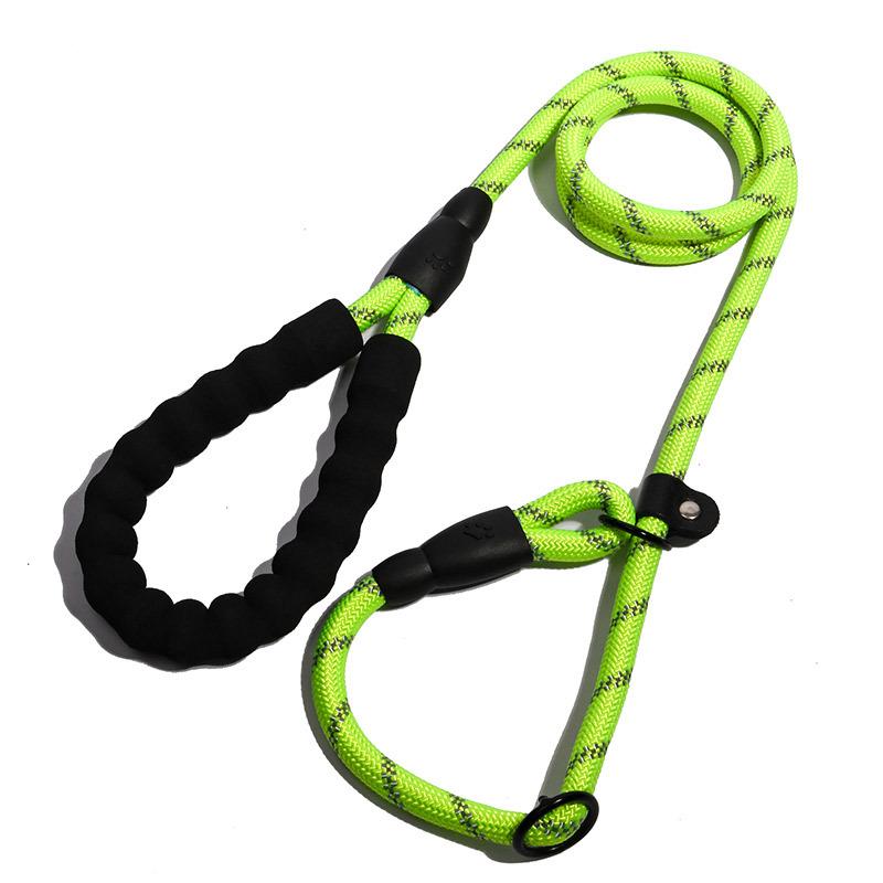 Reflective explosion-proof integrated P rope P chain pet leash dog leash walking dog rope racing rope for dog training