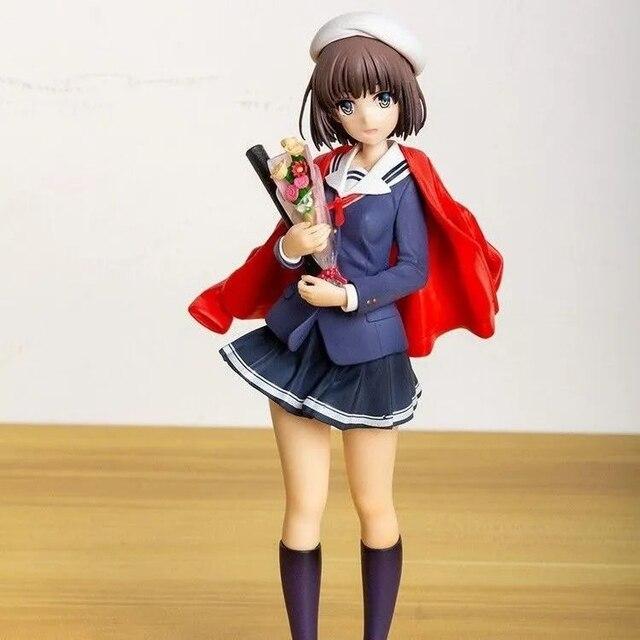 Megumi Kato Racing School Uniform Anime Figure Saekano How To Raise A Boring Girlfriend Fine Action Figurines Toys Gift for Kids