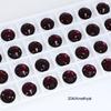 Dongzhou Round Flatback Glass Rhinestone Sew on Crystal Loose Crystal Beads Garment Sewable Rhinestone Diy Accessories