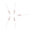 5pcs Automobile Instrument Audio Gear Bulb Universal T5 Dashboard Yellow Light Car Audio Gear Indicator Lamp Car Part Ornaments