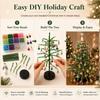 DIY Beaded Christmas Tree Kit - Handmade Craft Set