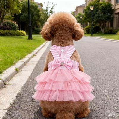 Dog Clothes, Small Bichon Frise Clothes, Mesh Halter Straps, Dog Skirts, Cat Clothes, Pet Clothing