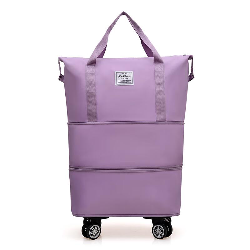 

OEING Large Capacity Wheeled Expandable Oxford Travel Bag