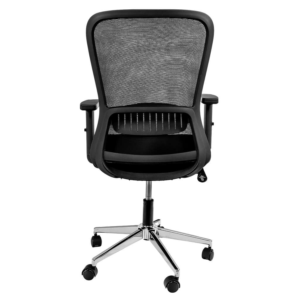Furvero Norma BM/A1D/L1D Black N Swivel Office Chair