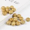 Star Moon Bodhi Seed Beads - 108 Old Chicken Oil Yellow Abacus Buddhist Bracelet Spacer Beads for DIY.