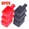 Car Battery Pole Positive and Negative Protection Cover Soft Plastic Flexible Battery Terminal Insulator Protective 2-10pcs
