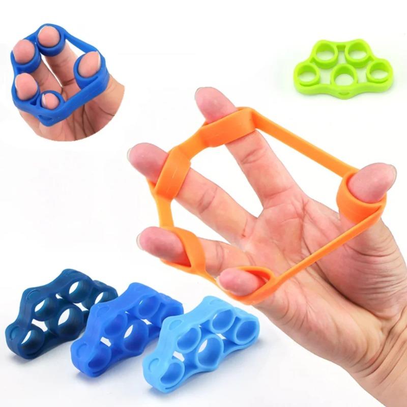 Silicon Finger Hand Joints Massager Rehabilitation Physiotherapy Relax Finger Massager Blood Circulation Massager Trainer Tool