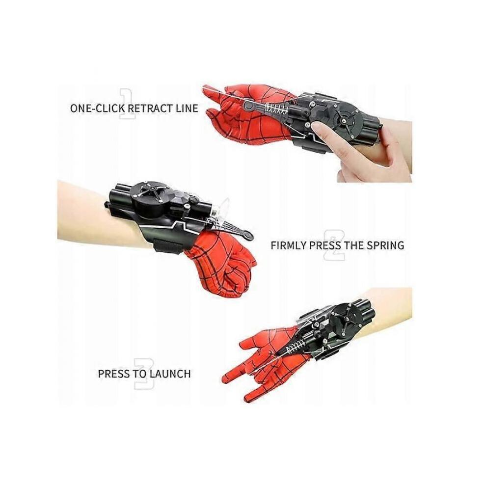 Spider Web Shooters That Actually Shoot-black