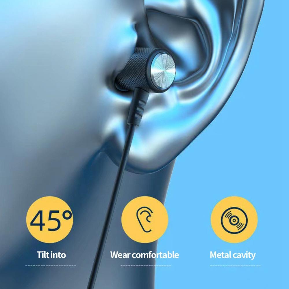 

R100 IPX5 Waterproof Wireless Bluetooth-compatible Earphones Magnetic Neck-mounted Sports Headphones A