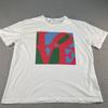Robert Indiana Shirt Womens Medium White Love Graphic Pop Art Box Logo Spellout