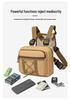 Camouflage Tactical Chest Bag and Sports Vest Combo